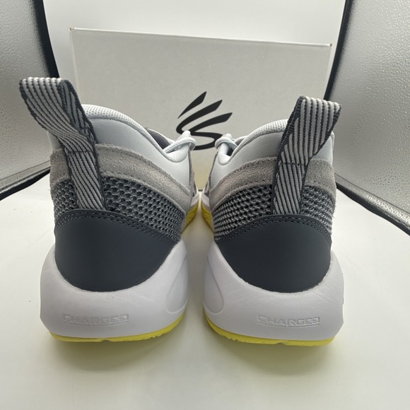 Under Armour Curry 3Z‎ 25 SDE Gray/White/Yellow 6000750-015 Men\'s Sz 11 main image 6